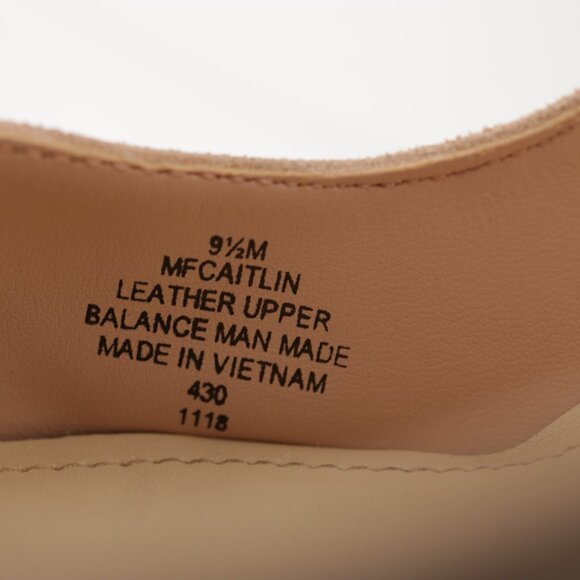 Marc Fisher Women Caitlin Pump Size 9.5 Blush Pink Suede Pointed Block Heel Shoe - Picture 9 of 12